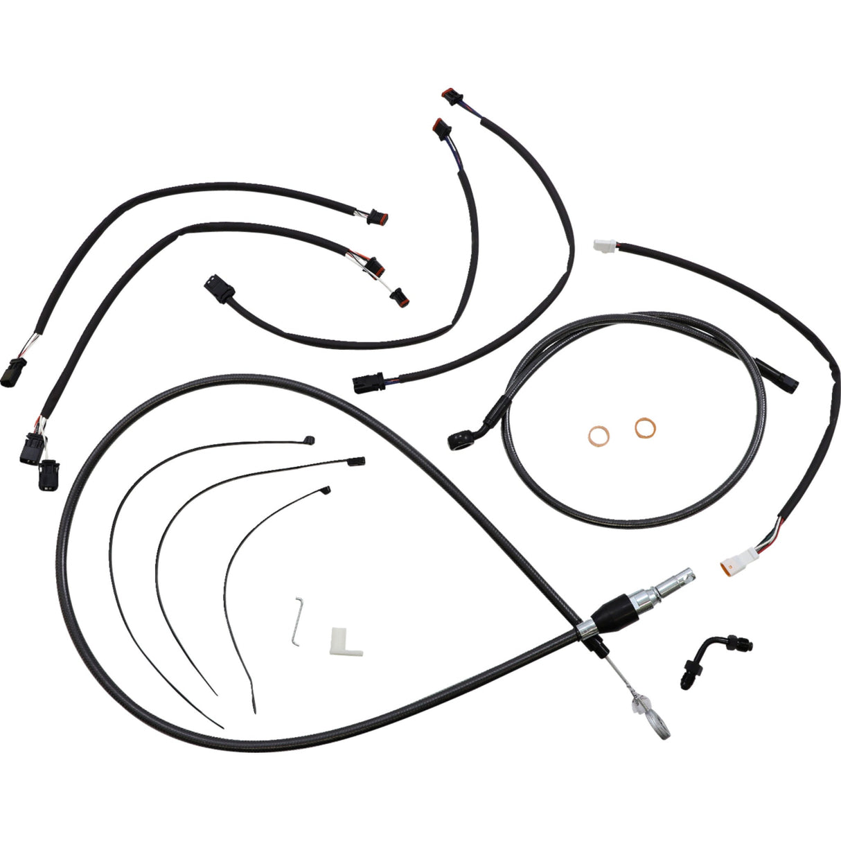 Magnum Shielding Cable Kit - 4871161 For Harley Softail 2018-2024