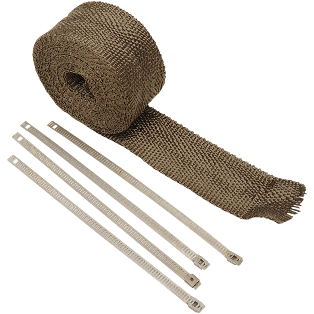 CYCLE PERFORMANCE PROD. 1861-0976 CPP/9053SL Lava Rock Exhaust Wrap Kit metallic - 2" x 25'