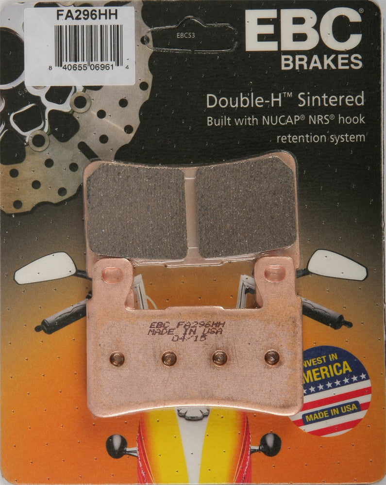 Ebc 15-296H FA296HH BRAKE PADS FA269HH DOUBLE-H SINTERED