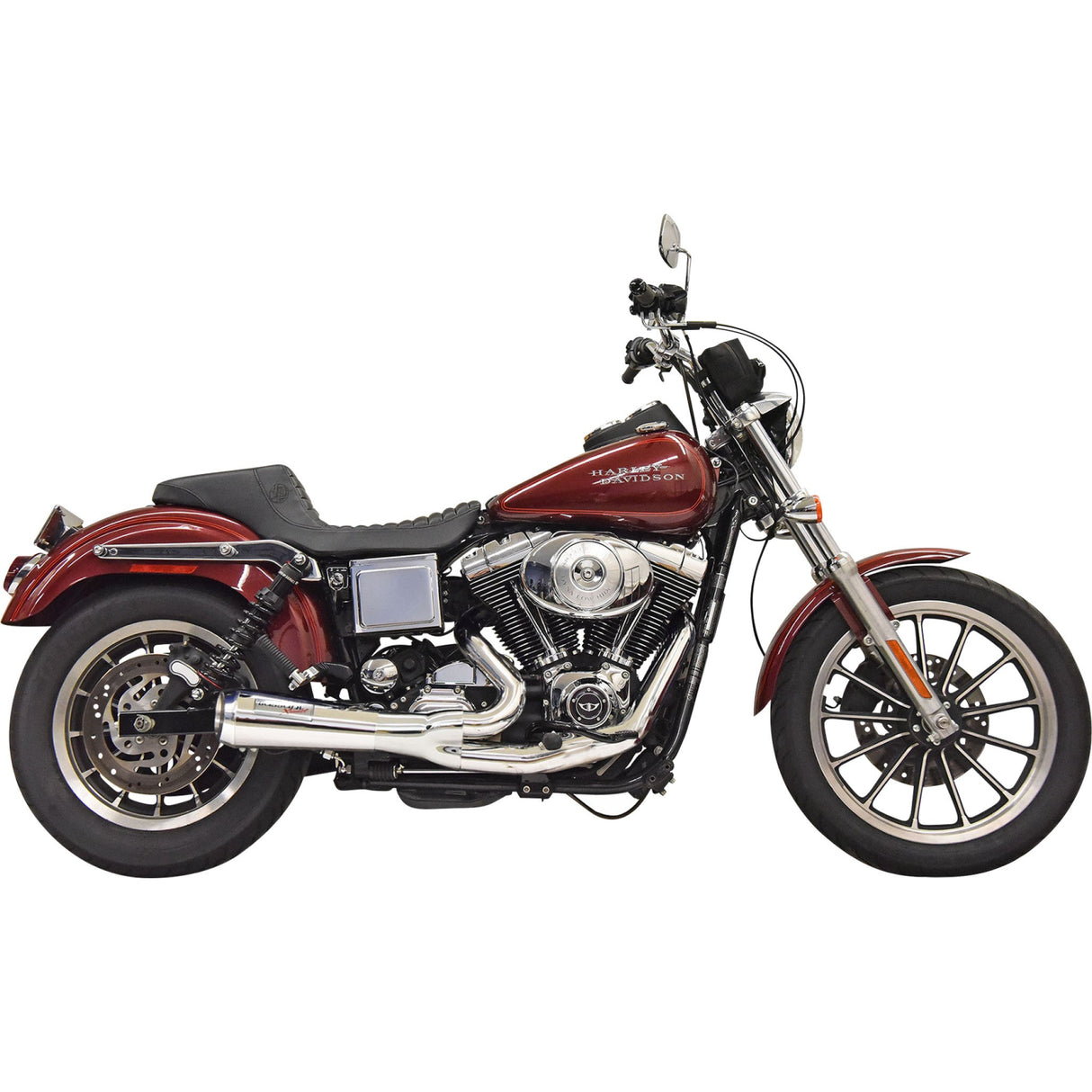 Bassani Xhaust 2-Into-1 Exhaust System - 1D5C For Harley Dyna 1993-2005
