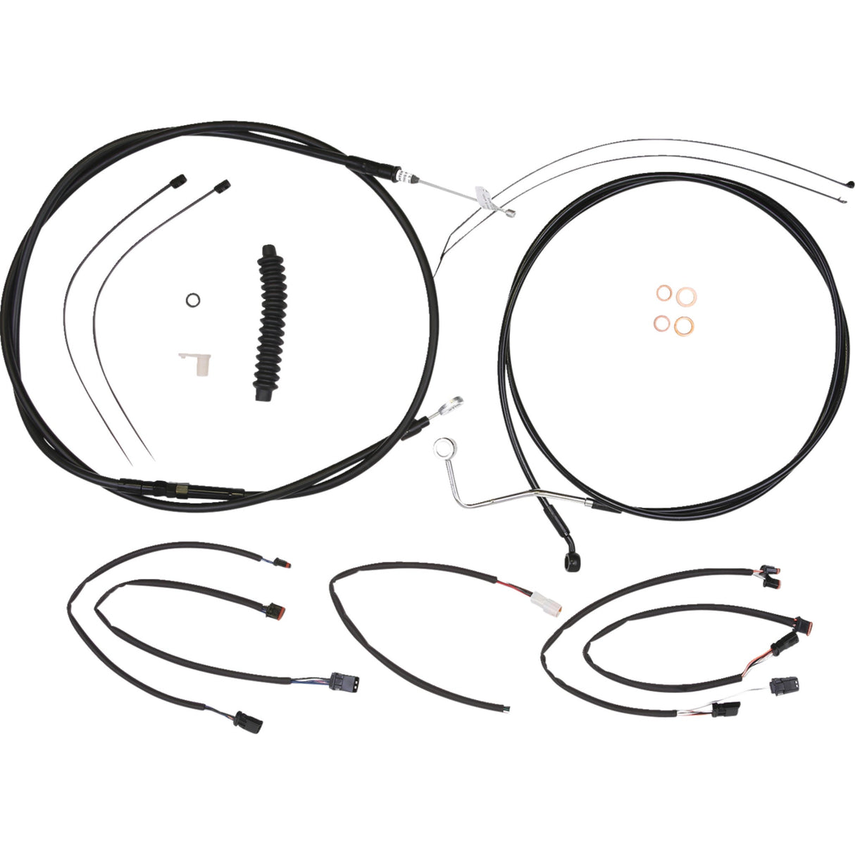 Magnum Shielding Cable Kit - 4861021 For Harley Road King Special 2021-2024