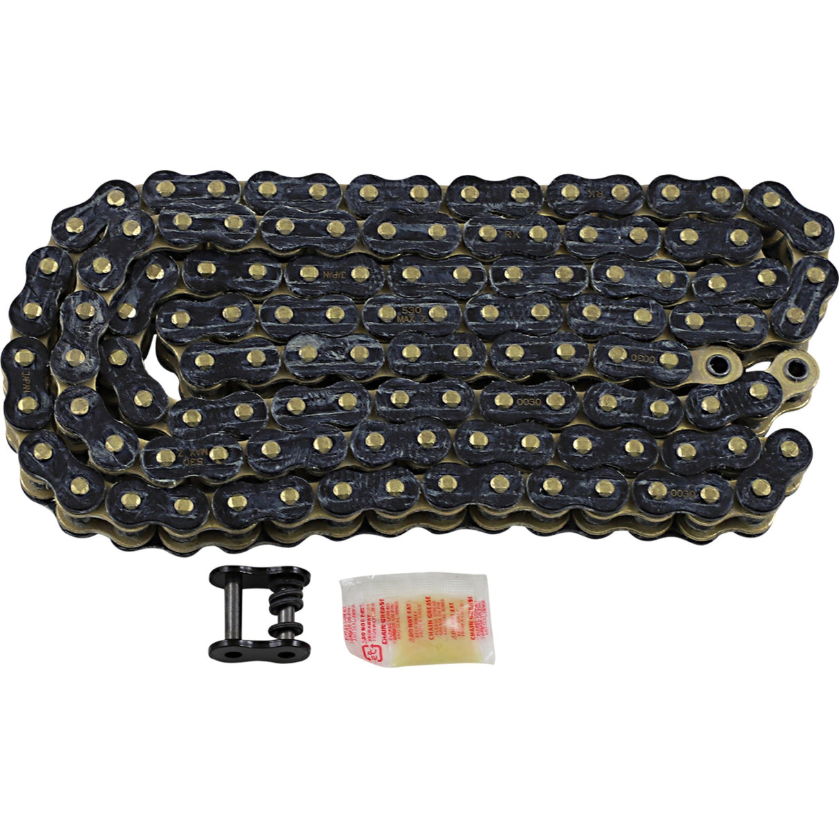 RK 1223-1034 530MAXZ-120-BG 530 Max Z Chain 530 Max Z - Drive Chain - 120 Links - Black & Gold