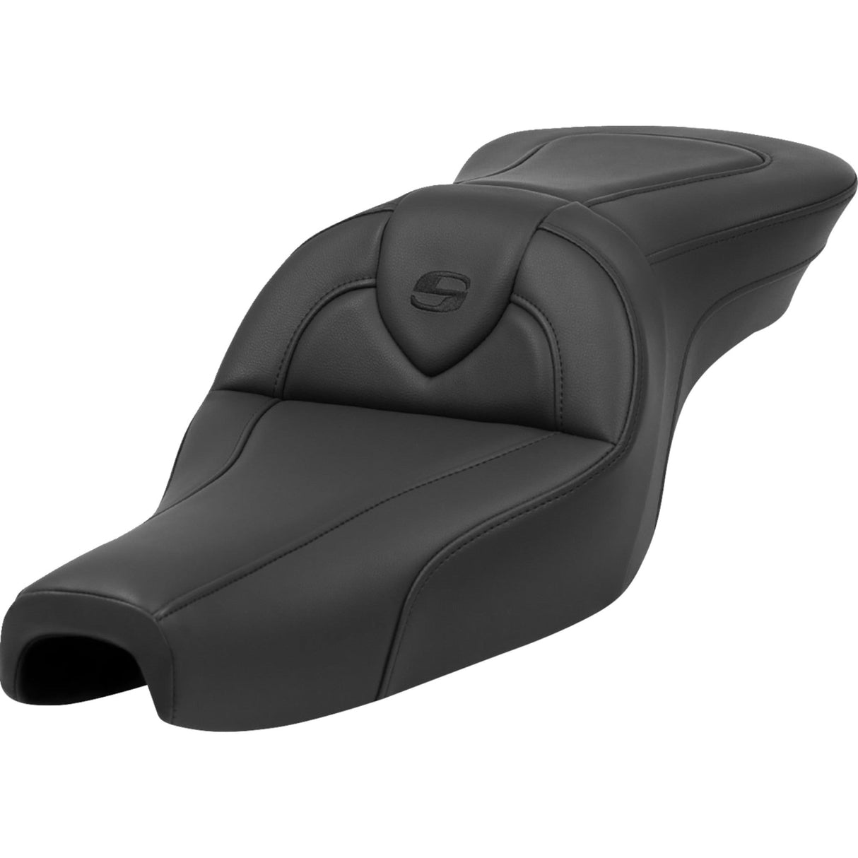 Saddlemen Roadsofa™ Standard Reach Seat Without Backrest Black - 807-11-187 For Harley Sportster 2004-2022 (3.3G Tank)