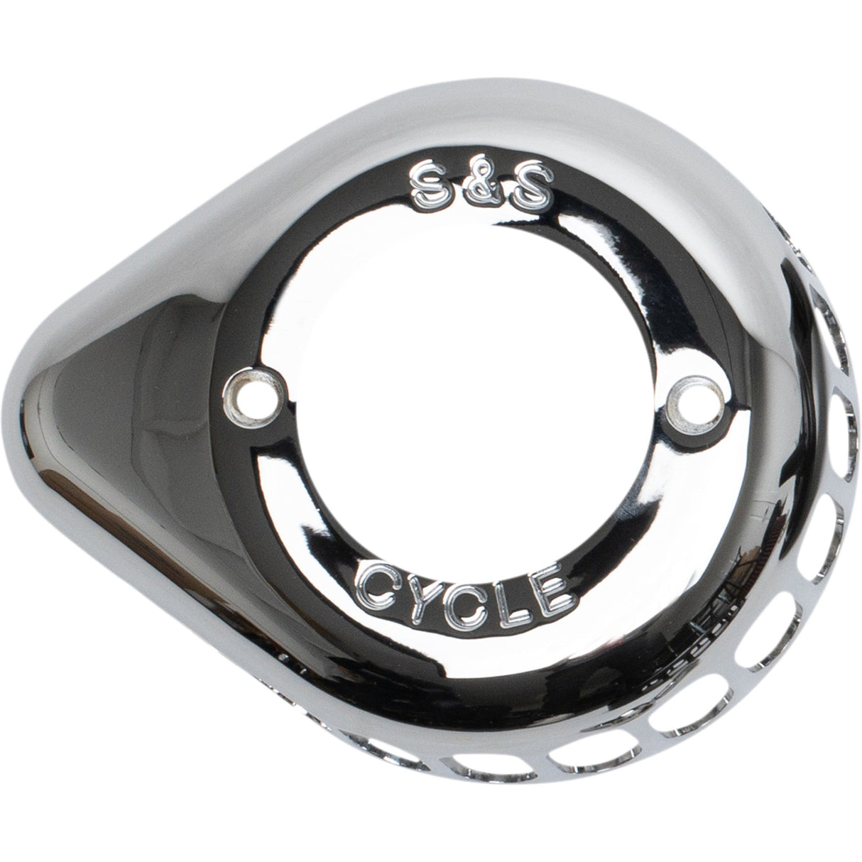 S&S CYCLE 1014-0306 170-0687 Air Cleaner Cover - Air Stinger Teardrop - Chrome