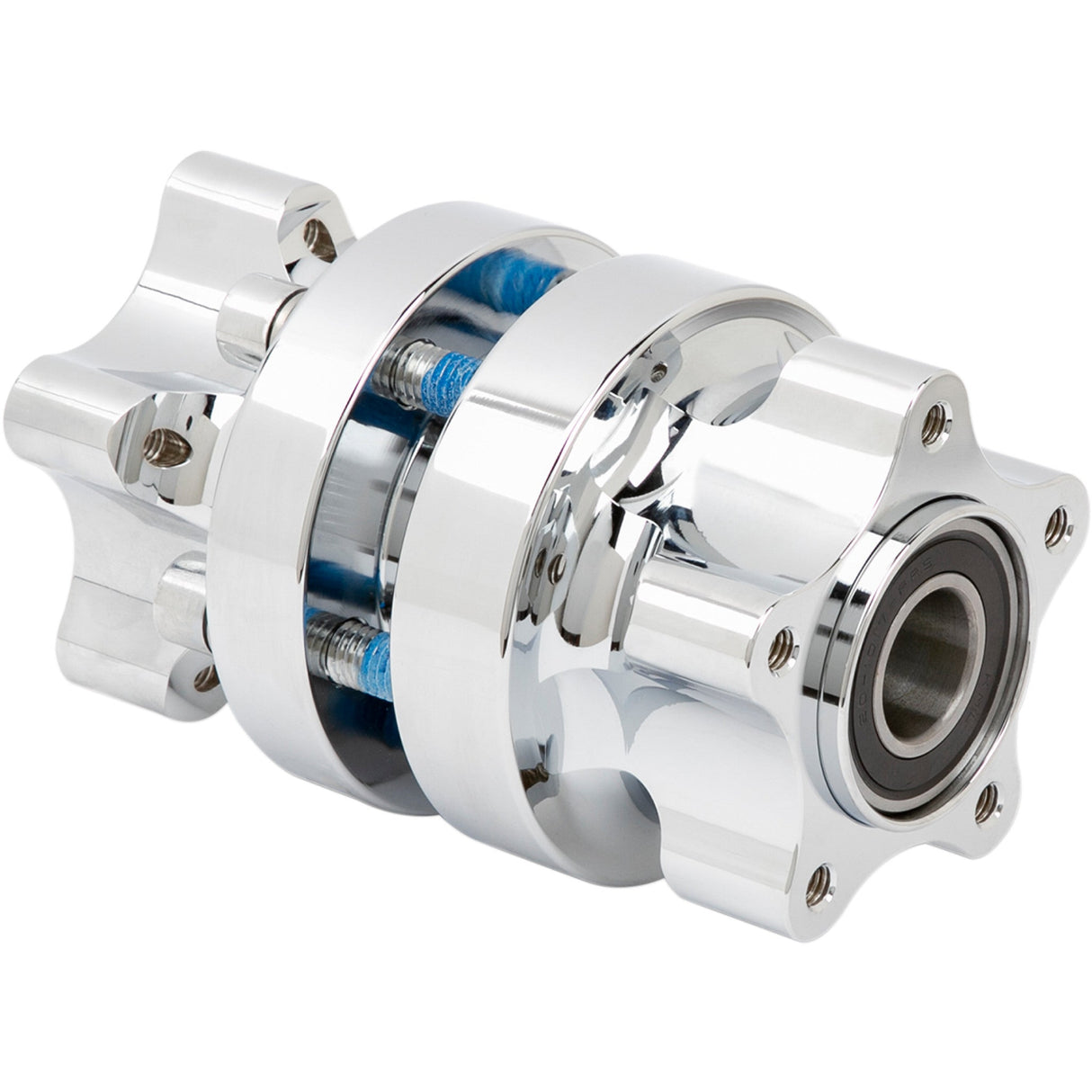 ARLEN NESS 0213-0801 71-601 Cartridge Hub - Front/Dual Disc - Chrome - '08+ FLT