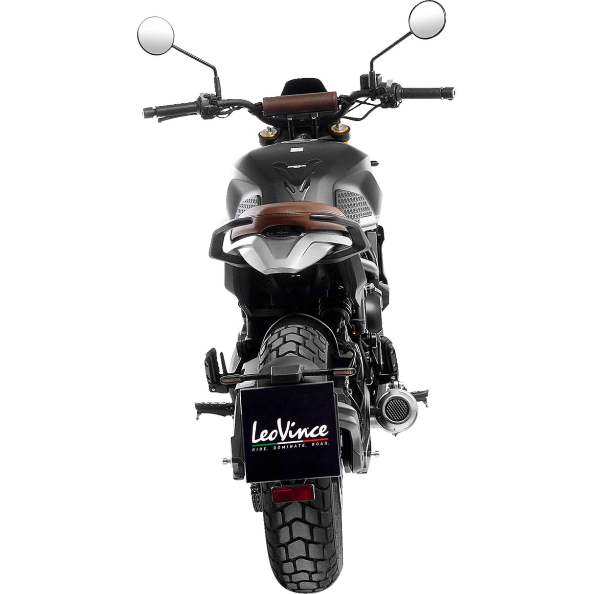 Leovince LV-10 Muffler - 15267BU Moto Morini Seiemmezzo 2023-2024