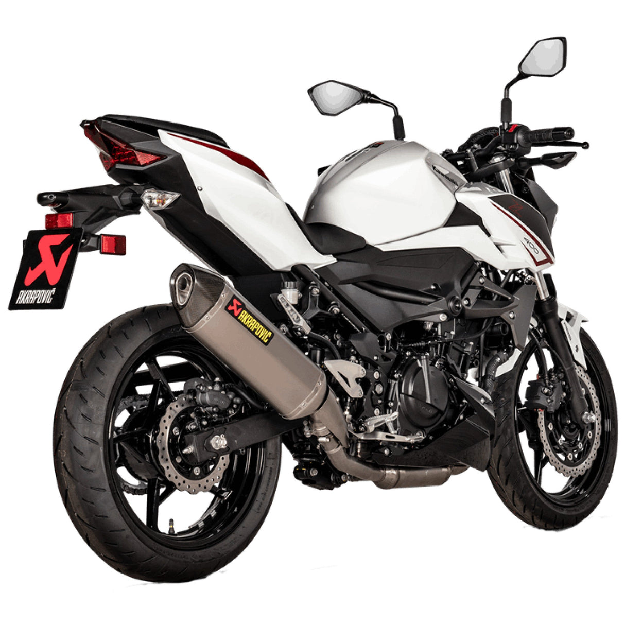 AKRAPOVIC 1811-4372 S-K4SO7-HRT Slip-On Line Muffler titanium
