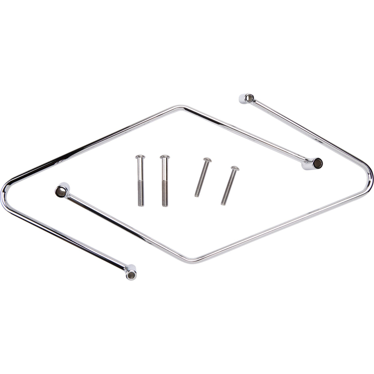 Show Chrome Saddlebag Support - 55-117 Honda VTX1800S / VTX1300R / VTX1800T 2002-2009