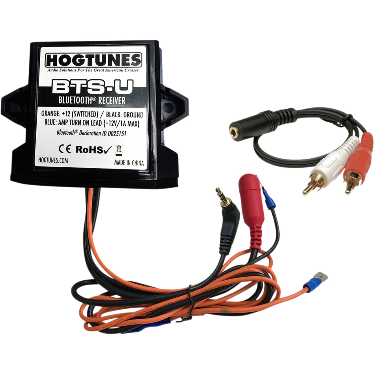 HOGTUNES 4401-0257 BTS-U Universal Bluetooth Receiver Bluetooth Receiver - Universal