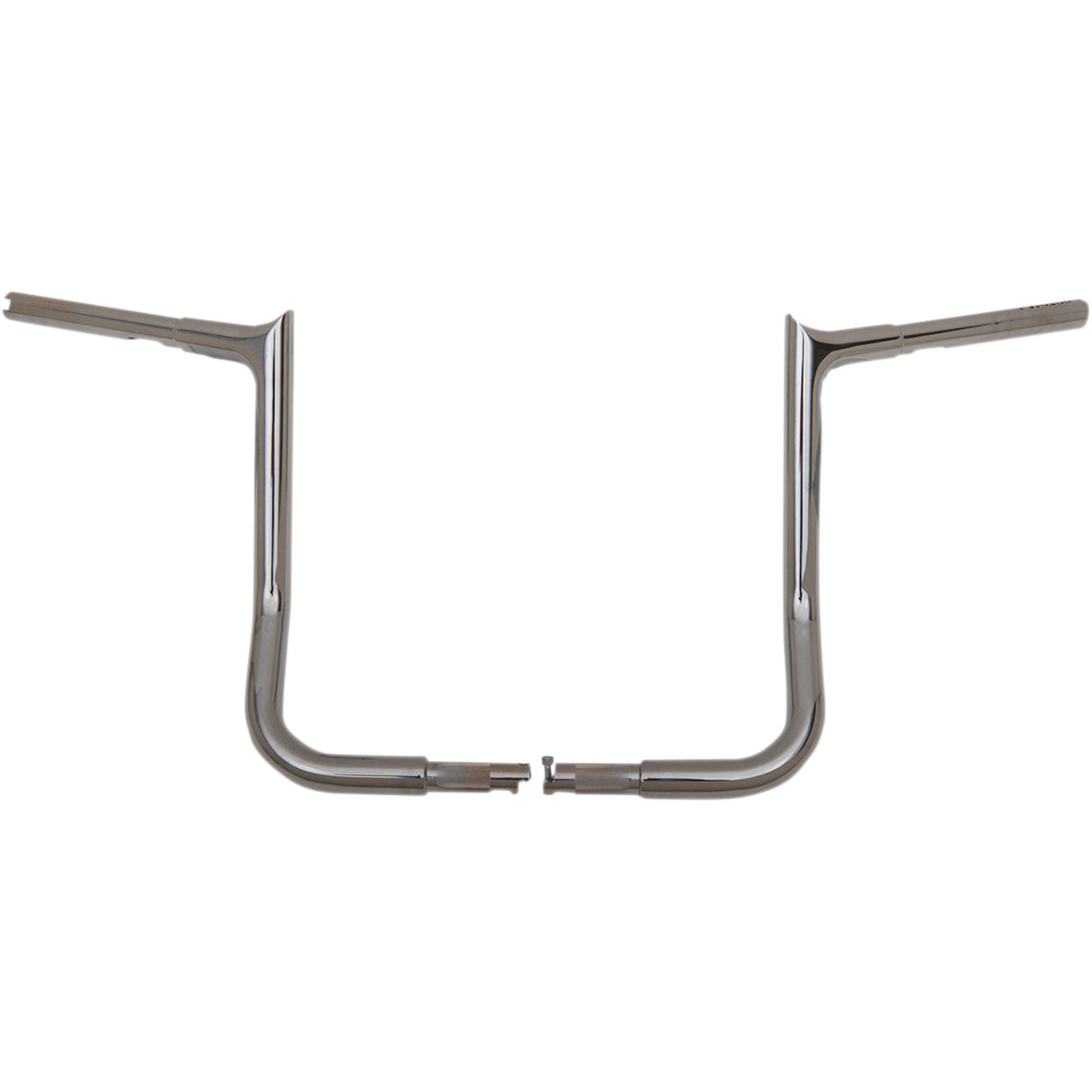 FAT Baggers INC. 1-1/4" EZ Install Pointed Top Handlebar 14" Chrome - 905014 For Harley Touring 1986-2022