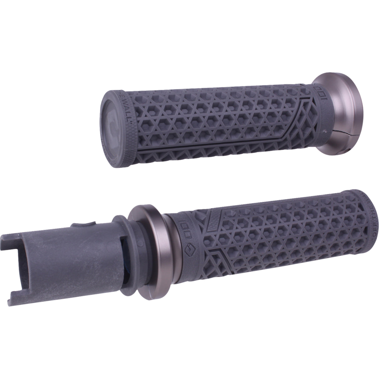 ODI Vans Harley Davidson Grips CVO TBW Graphite Gunmetal - V31VHTCH-H For Harley Touring 2023-2024