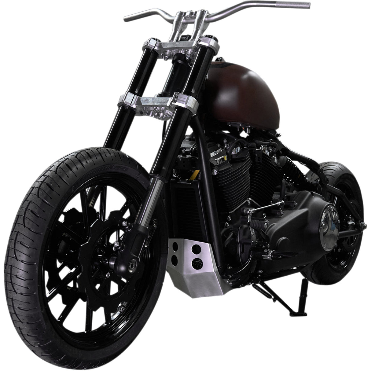 Speed Merchant Skid Plate Aluminum Softail - SM-STSPBR For Harley Motorcycles 2018-2020
