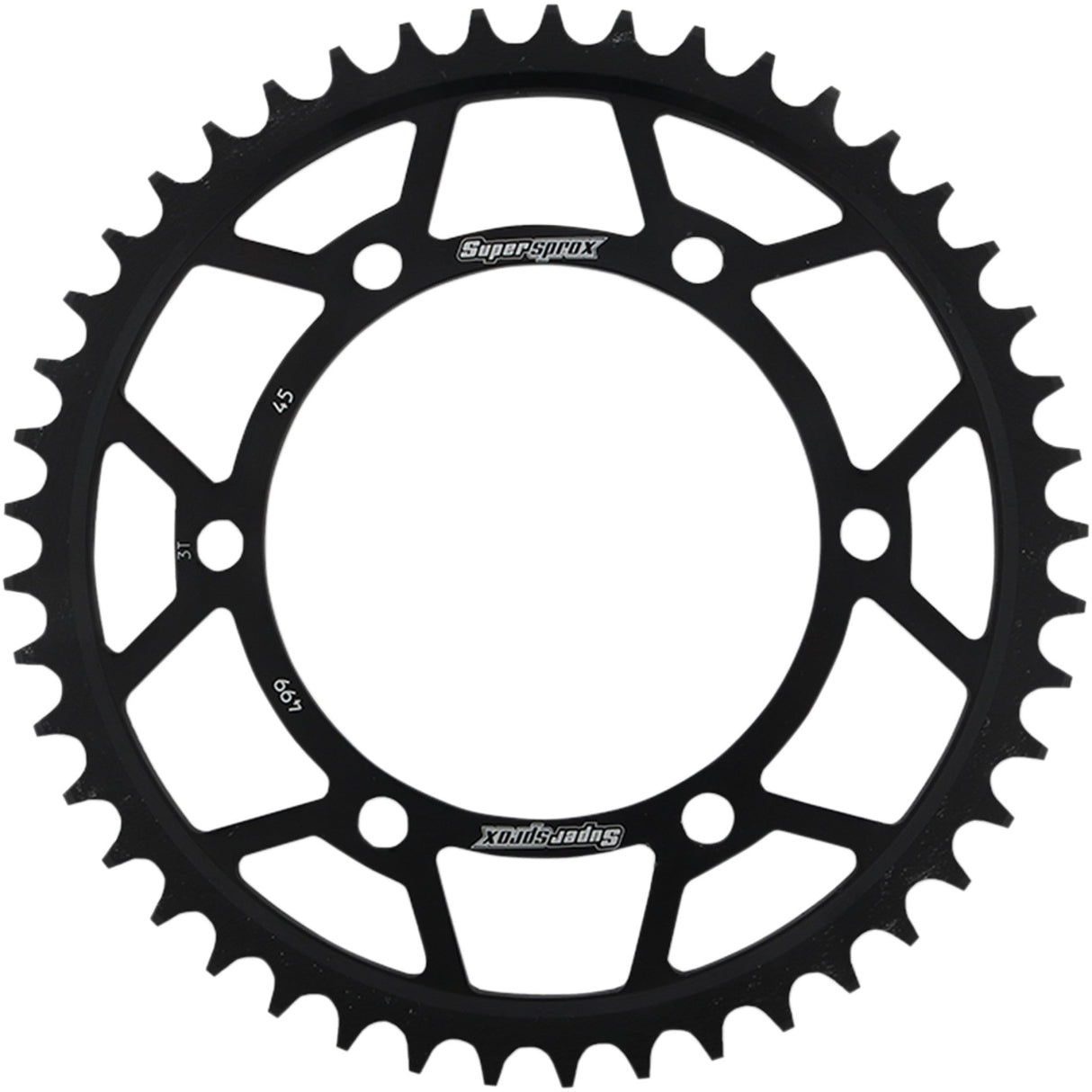 Supersprox Sprocket - RFE-499-45-BLK Kawasaki Ninja 1992-2005