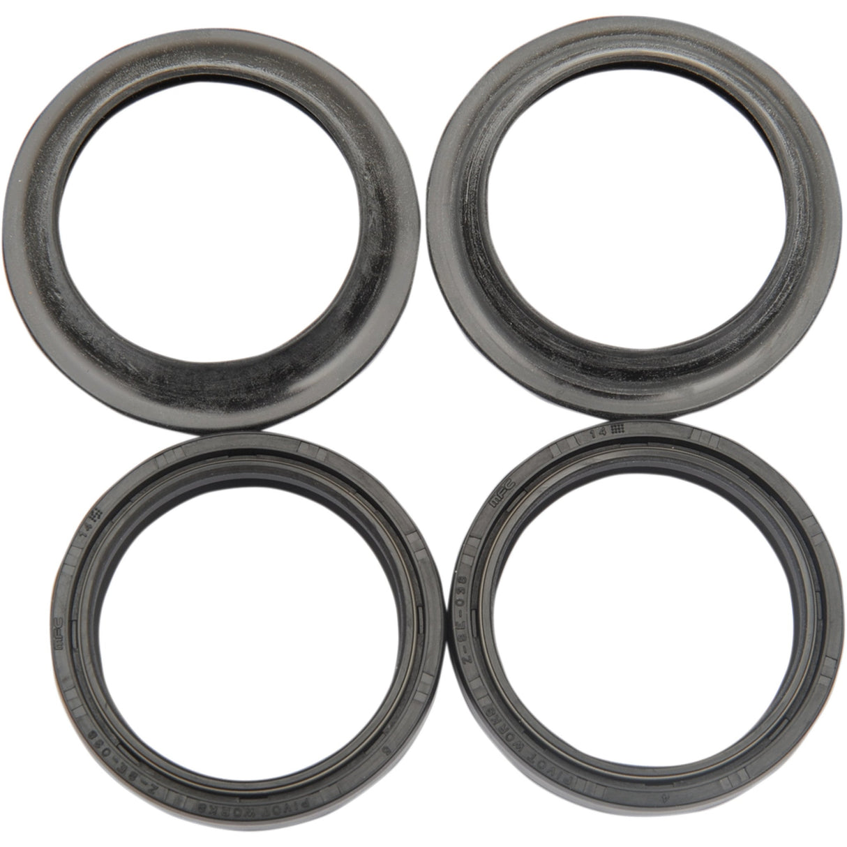 Pivot Works Fork Seal Kit 45/46 Mm ID X 57/62 Mm OD - PWFSK-Z030 For Kawasaki Vulcan 2009-2025 | Suzuki 600 / 1500 Intruder / 1500 Boulevard 1997-2003