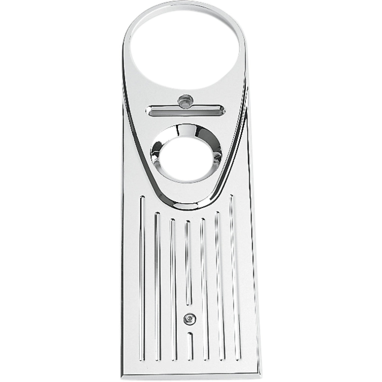 Joker Machine King Dash Cover Ball-Milled Chrome - 04-20BM For Harley Road King 1994-2007