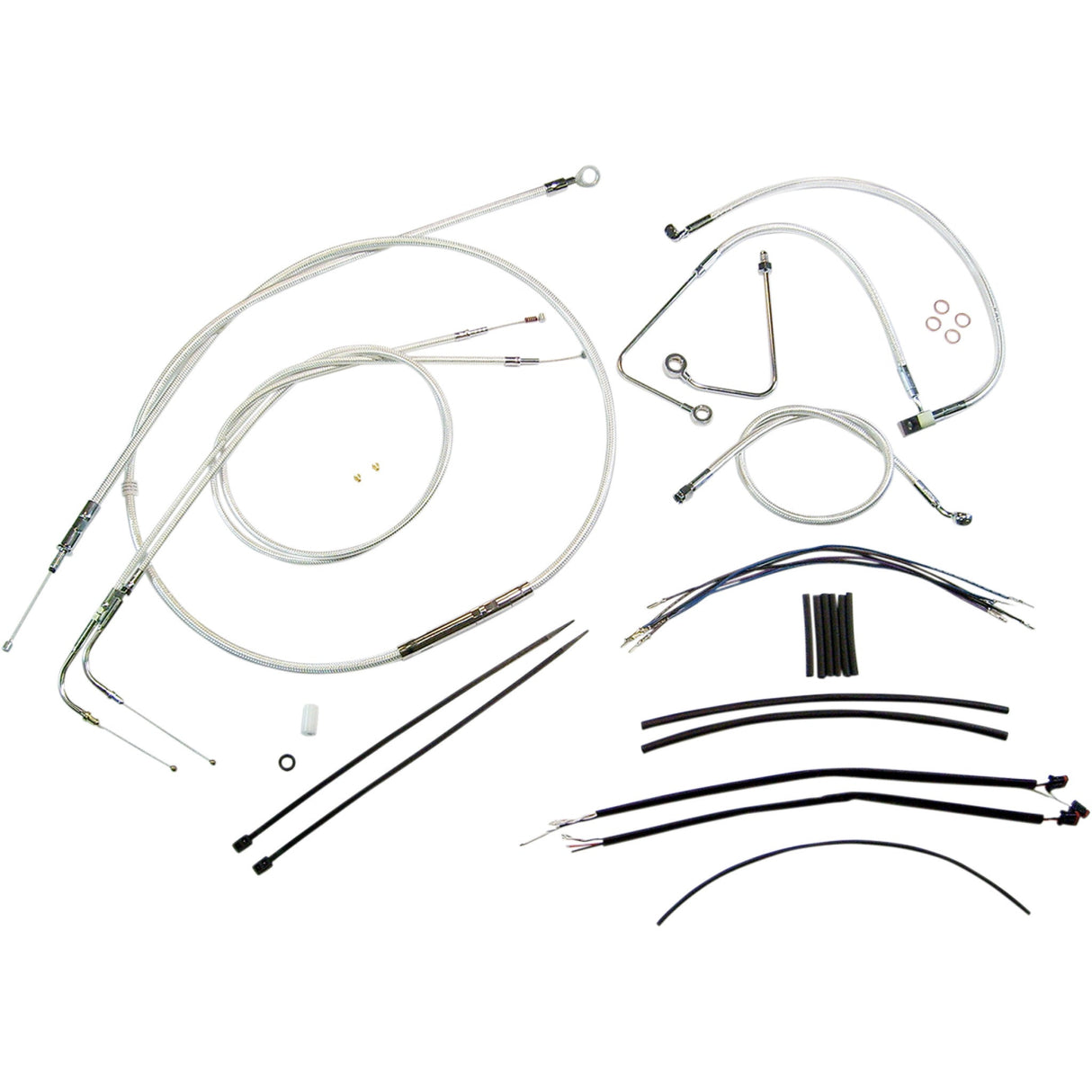 Magnum Shielding Cable Kit - 387262 For Harley Softail 2011-2014
