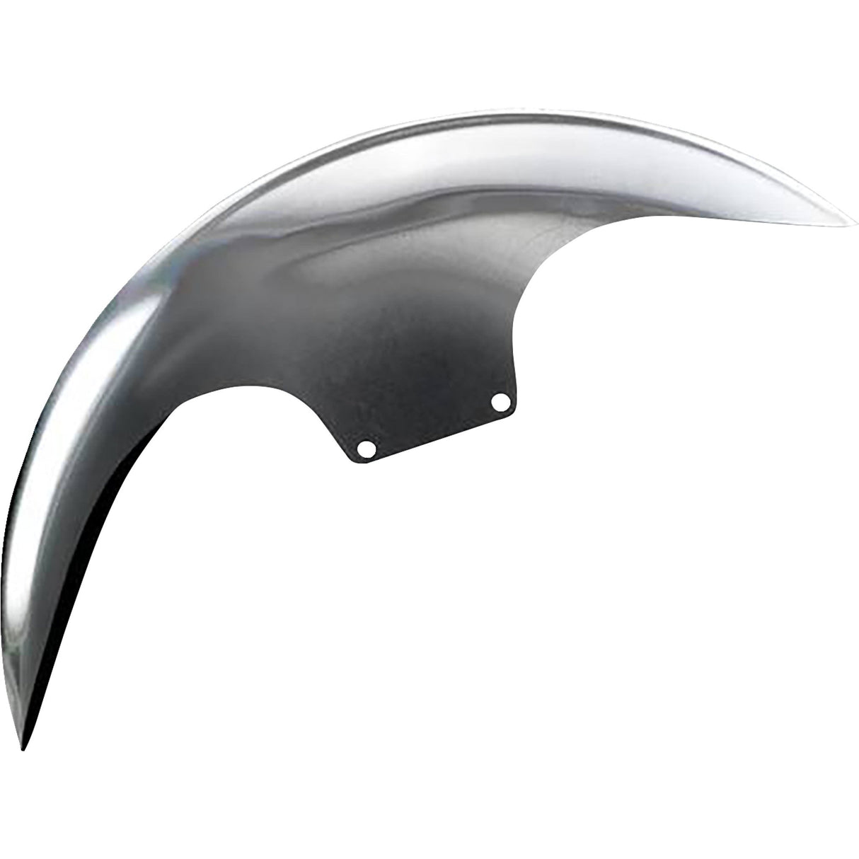 Paul Yaffe Bagger Nation Cafe Front Fender For 21" Wheel 21" Black Adaptors - PYO:CAFE-21-14L-B For Harley Touring 2014-2026