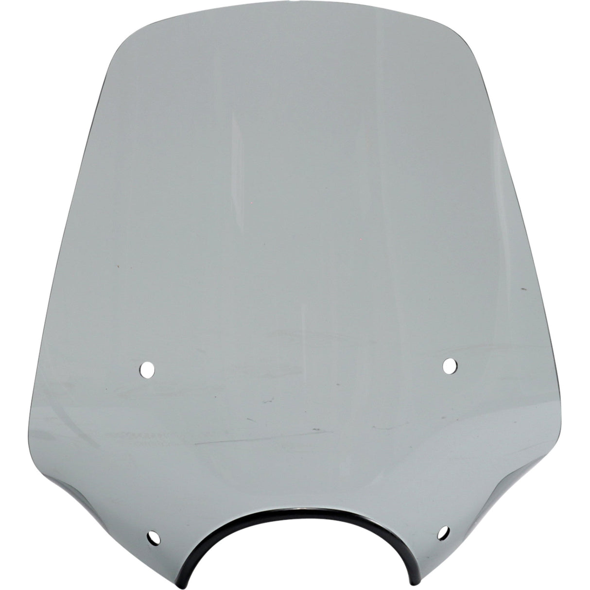 MEMPHIS SHADES 2313-0289 MEP57212 Big Shot Sportshield Big Shot Windshield - 9" Headlight Cutout - Black Smoke