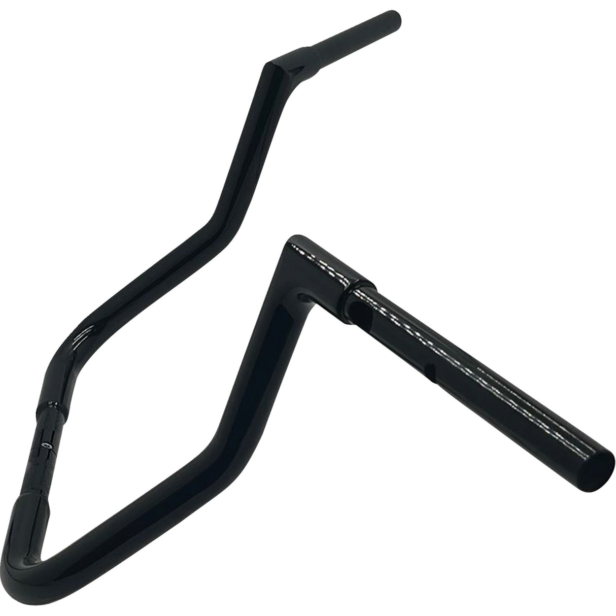 FAT Baggers INC. 1-1/4" EZ Install Flat Top Handlebar Reduced Reach 13" Black - 745013-B For Harley Street Glide 2023-2026