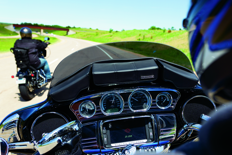 Kuryakyn Batwing Fairing Pouch Bag - 5261 For Harley Touring 2014-2021