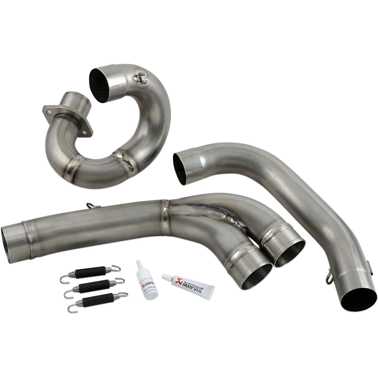 AKRAPOVIC 1812-0249 E-D12E5 Headpipe Header - Titanium