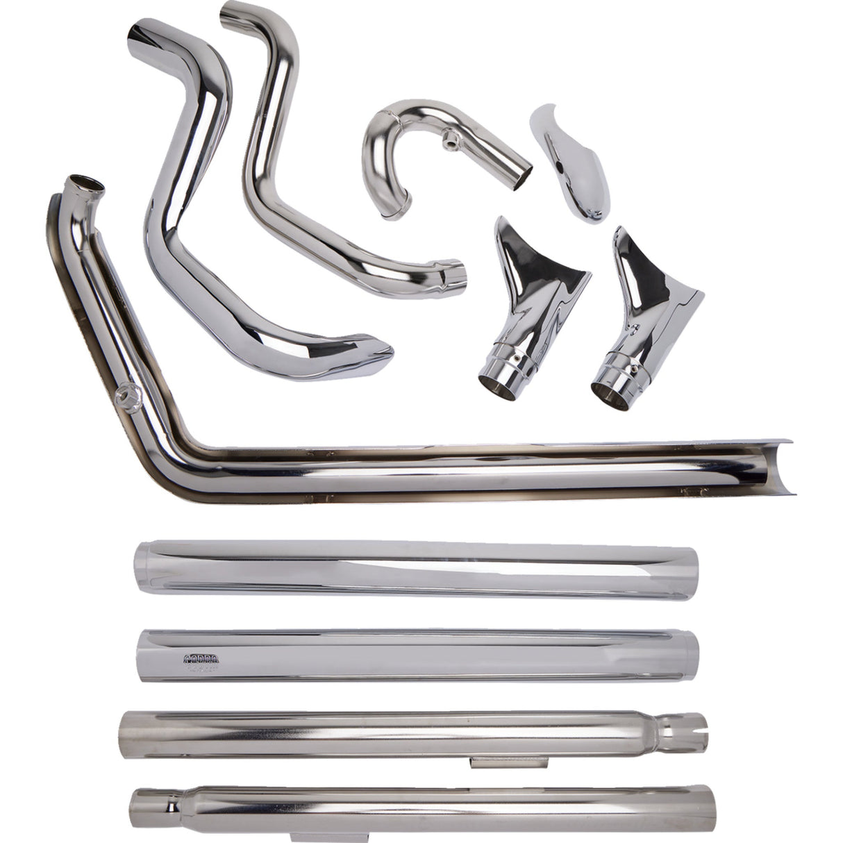 Cobra Bad Hombre Duals 2-Into-2 Exhaust System - 6989 For Harley Softail 2012-2017