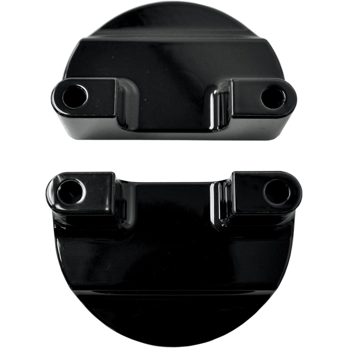 Drag Specialties Fender to Fork Adapter For 21" Wheels Gloss Black For Harley Motorcycles 1984-2013