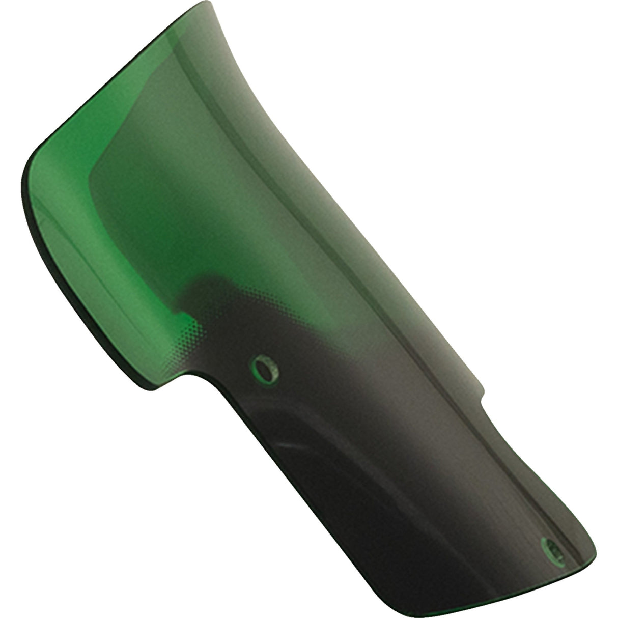 Klock Werks Kolor Flare® Windshield 8" Green - KWW-04-0630 For Indian 2020-2025