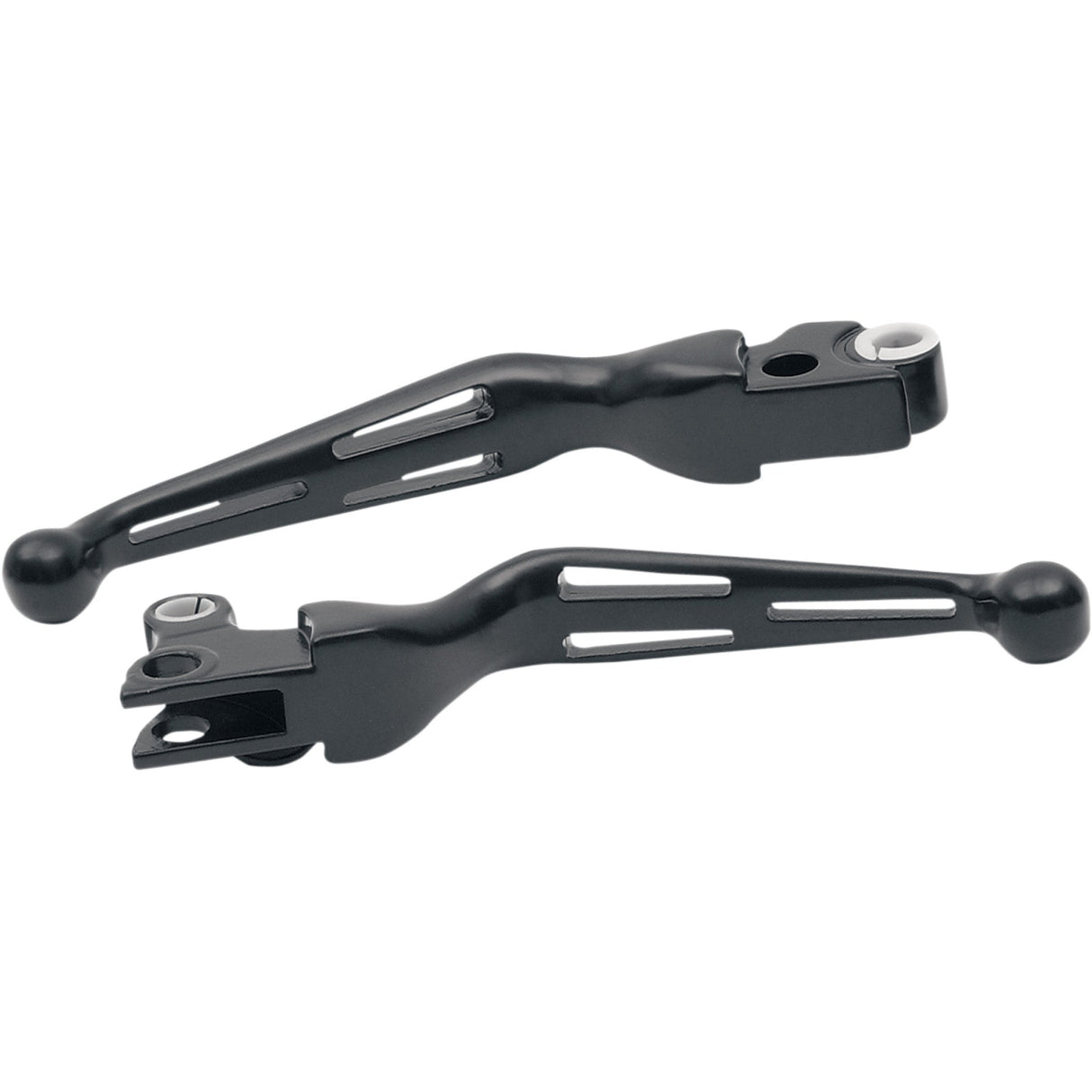 DRAG SPECIALTIES Slotted Wide Blade Lever Set Levers