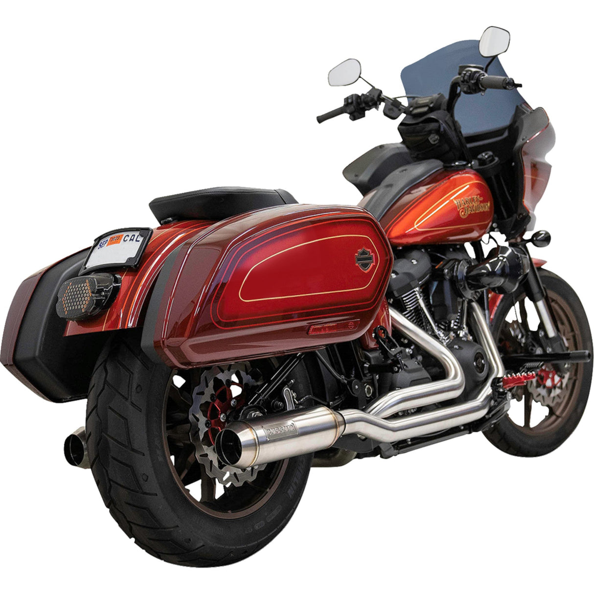 Bassani Xhaust 2-Into-2 Exhaust System - 1S97SS For Harley Softail 2018-2024