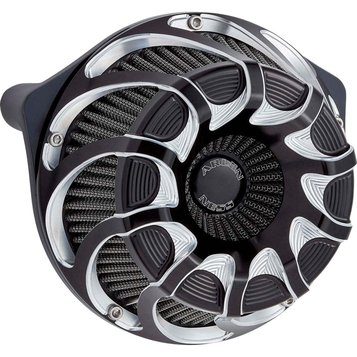 Arlen Ness Inverted Series Air Cleaner Kit Drift Black - 600-229 For Harley Road Glide / Touring / Softail / Street Glide 2023-2026