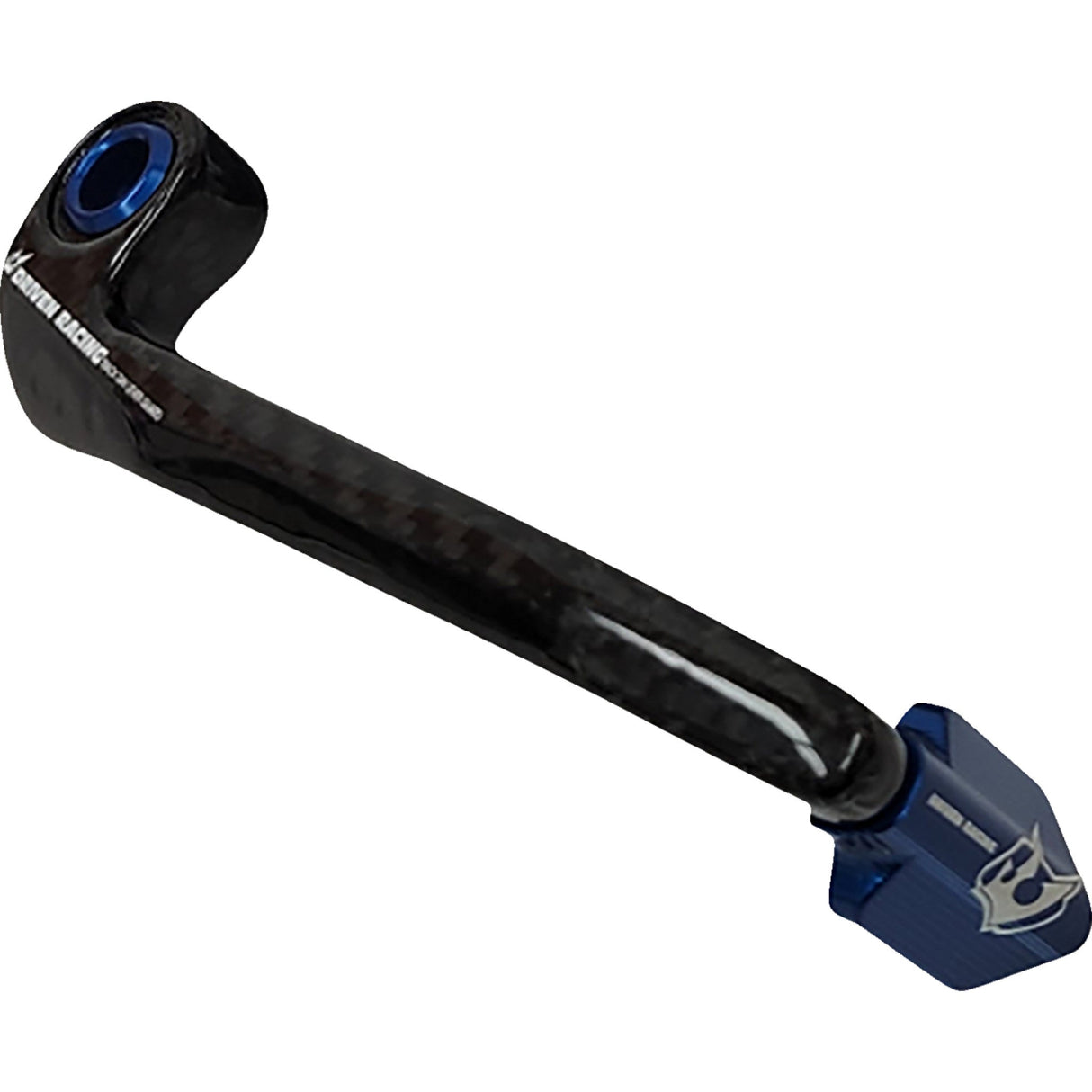 DRIVEN RACING 0615-0368 DCTDLG-1-BL Trackday Lever Guard Lever Guard - Carbon Fiber - Brake - Blue