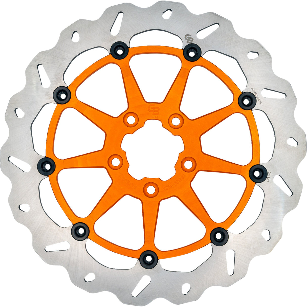 GALFER 1710-4577 DF680CWSX-O Wave® Brake Rotors - Front - Orange