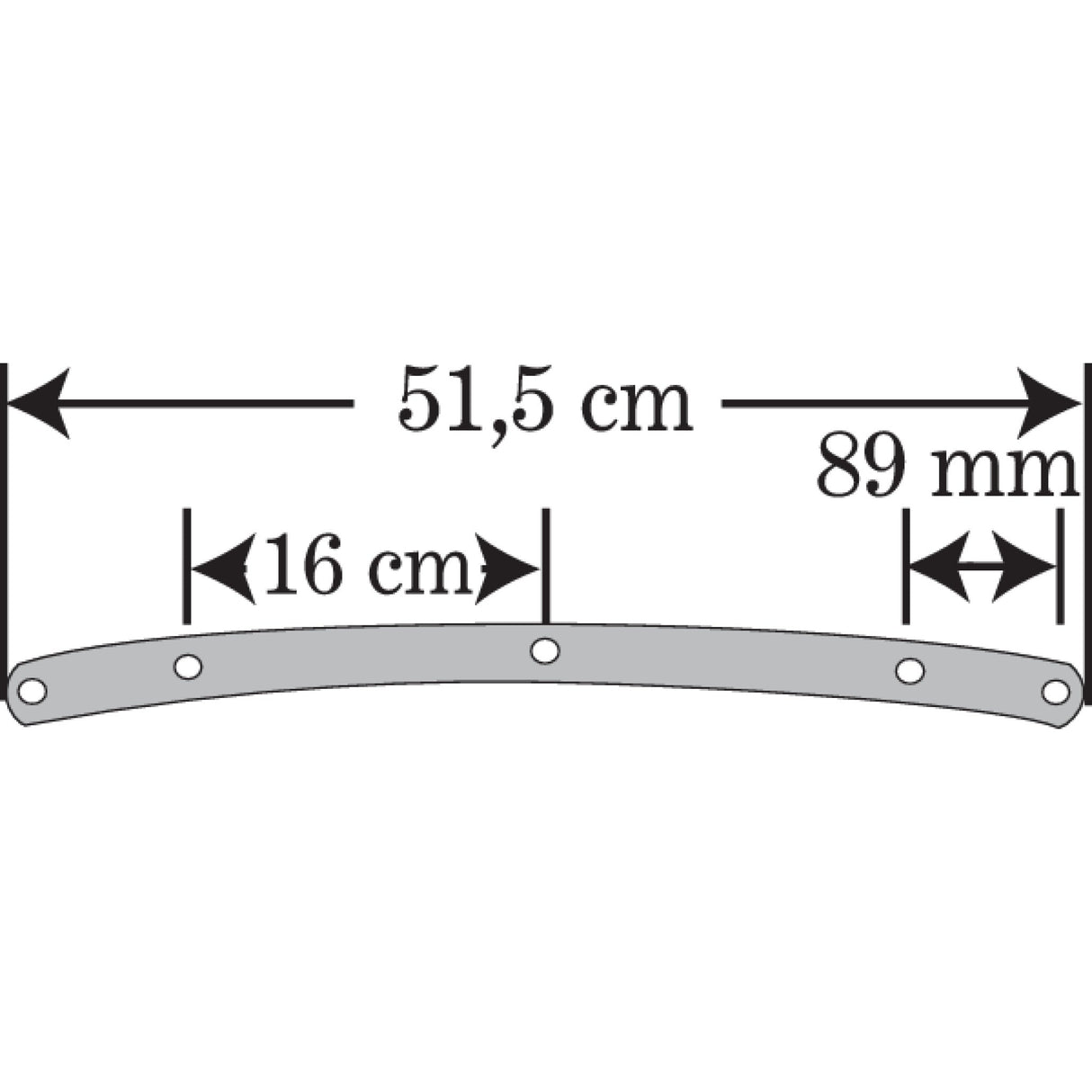 MEMPHIS SHADES 2310-0010 MEP6120 Road King Replacement Plastic - 15" - Clear
