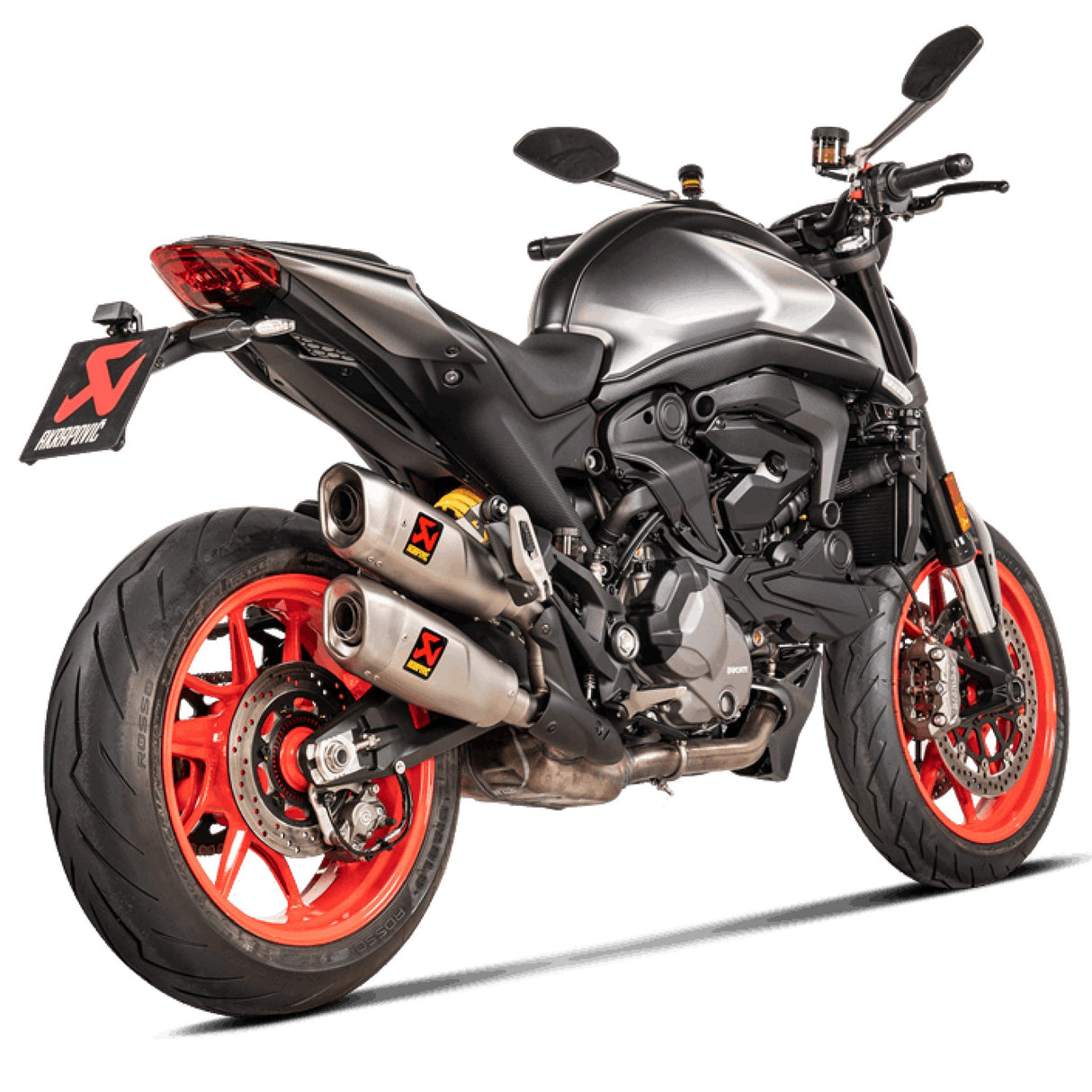 AKRAPOVIC 1811-4271 S-D9SO17-HCQT Slip-On Line Muffler titanium