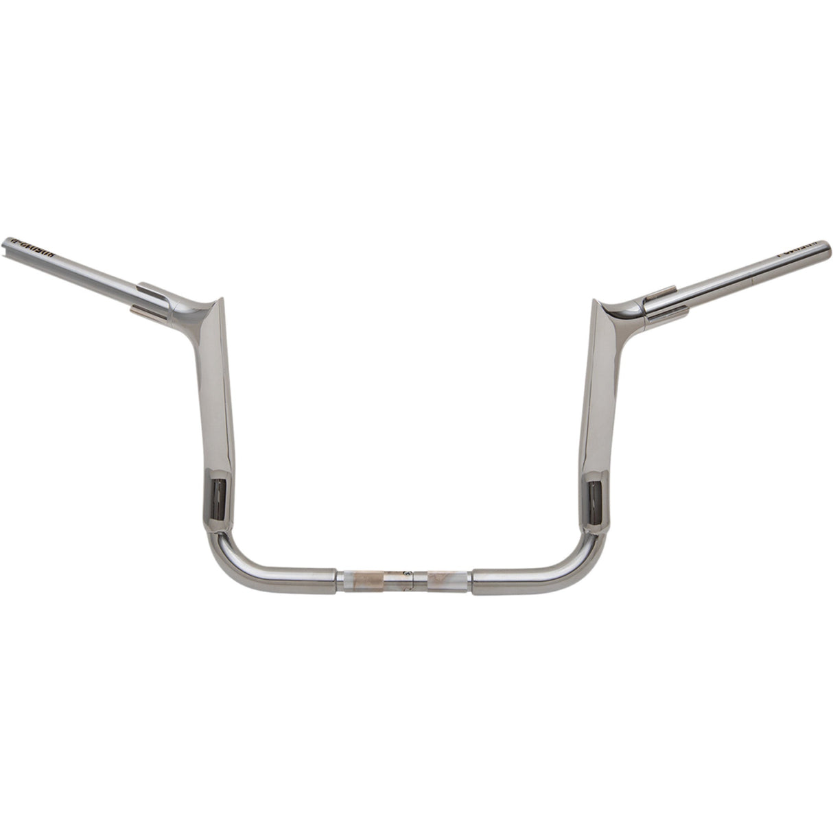 FAT Baggers INC. 1-1/2" EZ Install Pointed Top Handlebar 12" Chrome - 805012 For Harley Touring 2006-2020