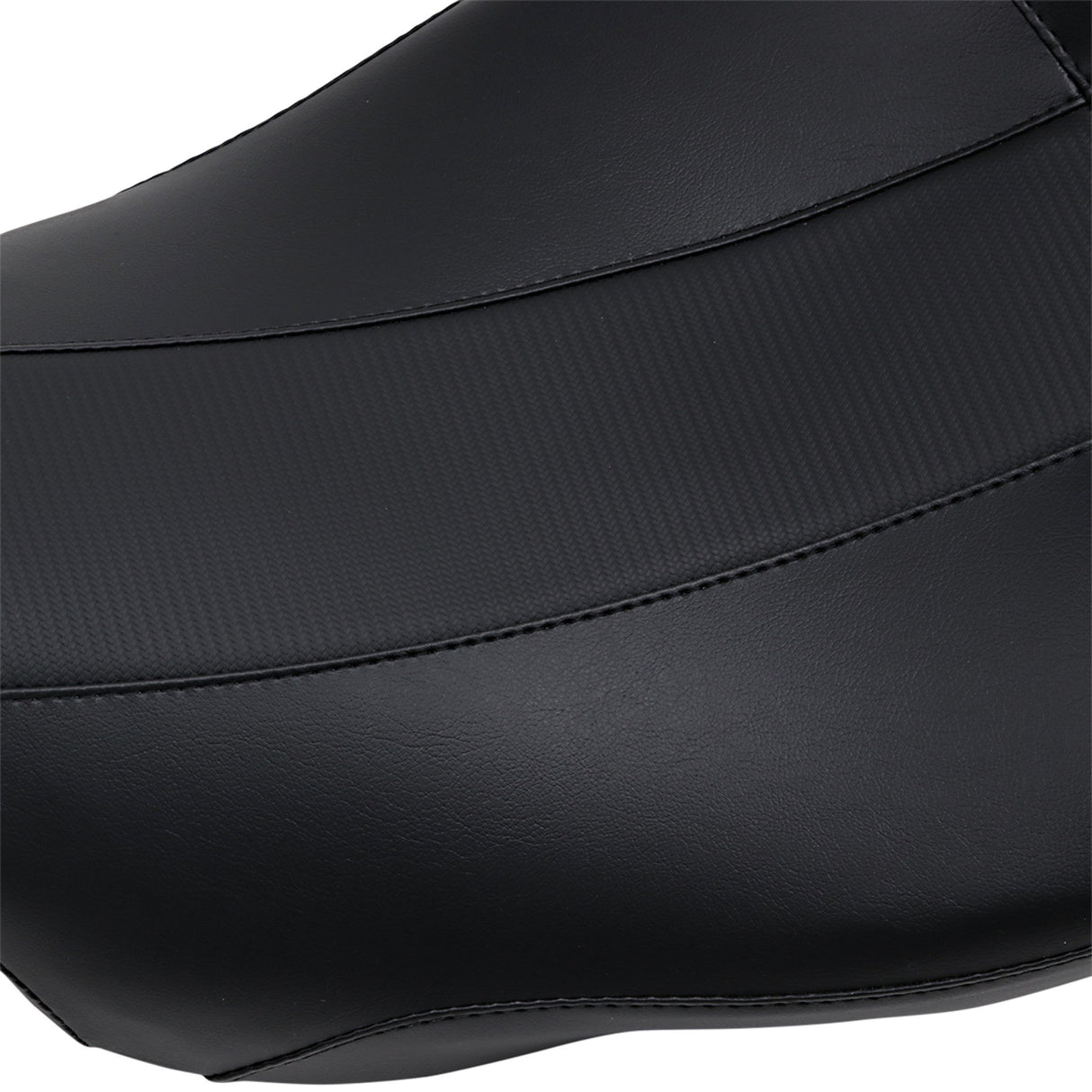 LePera Maverick Daddy Long Legs Seat Black With HR Carbon Fiber Inlay - LK-957DLHR3 For Harley Touring 2008-2023
