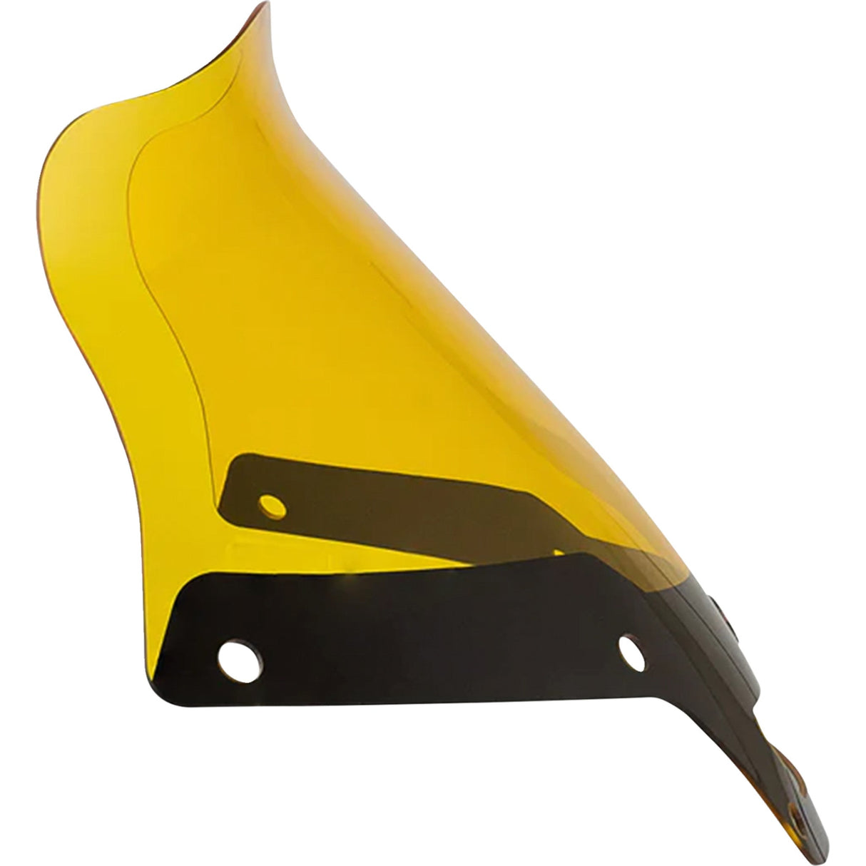 Klock Werks Kolor Flare® Windshield 8" Yellow - KWW-02-0631 For Harley Softail Low Rider 2022-2025