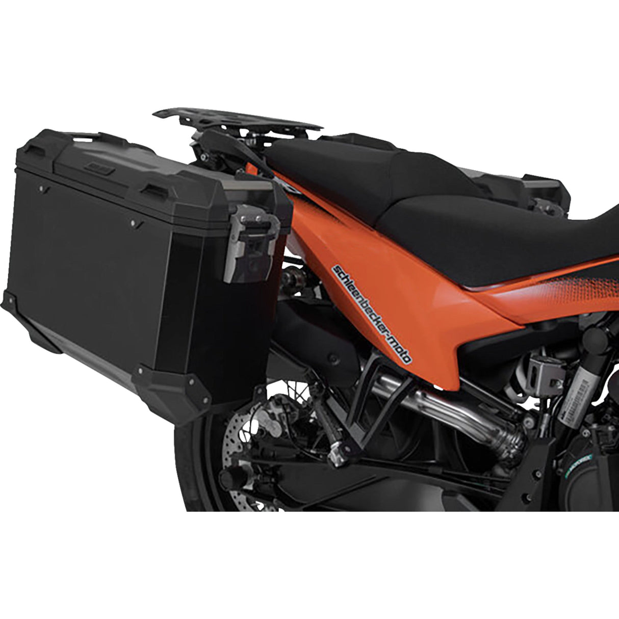 SW-MOTECH 3580-0358 KFT.04.521.70001/B TRAX ADV Aluminum Case System black - ktm adventure 790/890/smt 890 '19-'24