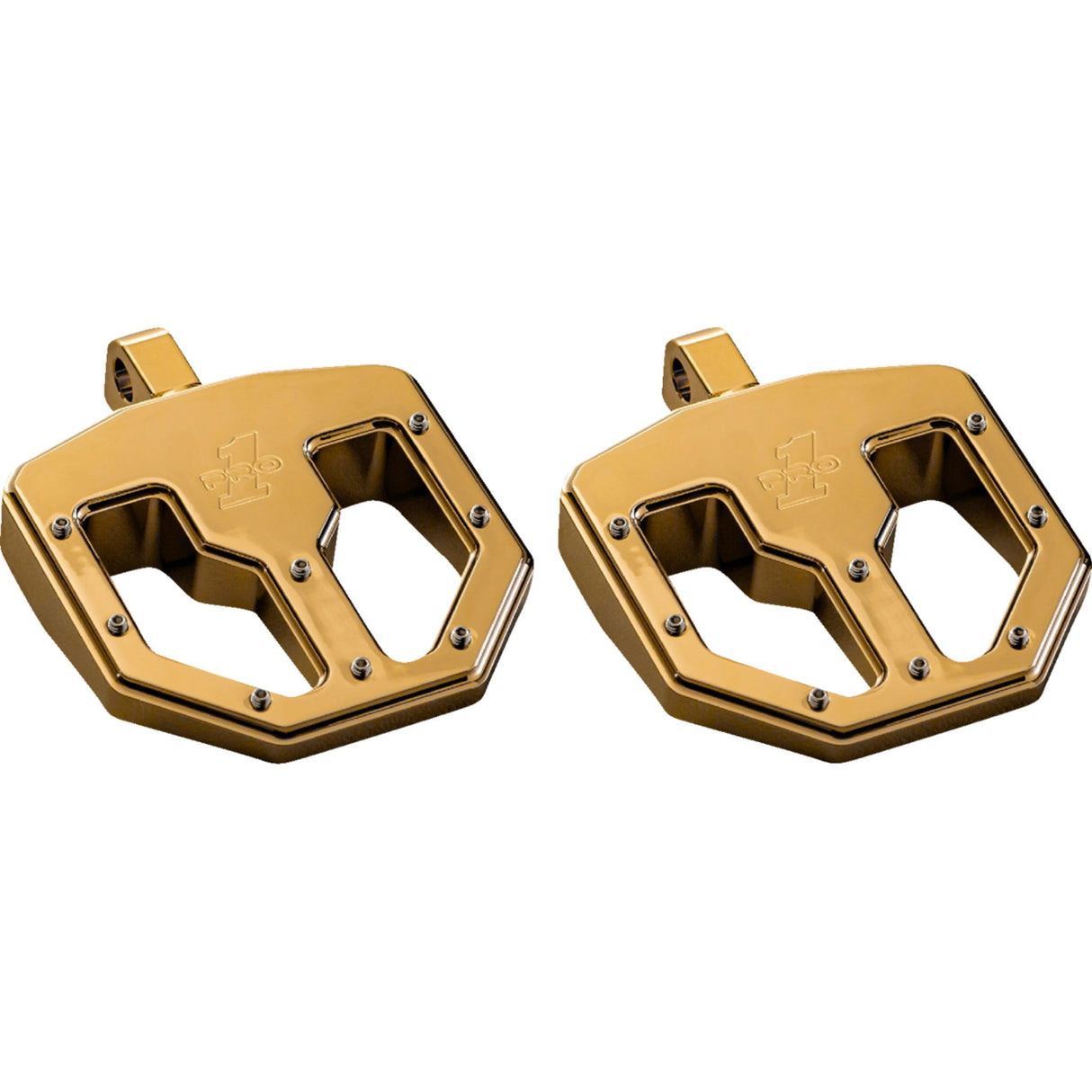 PRO-ONE PERF.MFG. 1620-2284 500761TIN BMX V1 Foot Peg BMX V1 Footpeg - Male - Gold