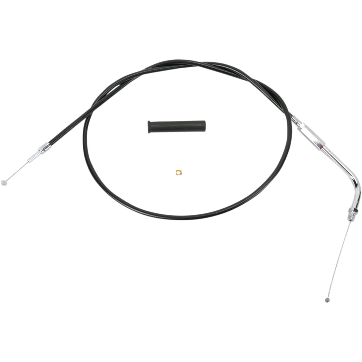 DRAG SPECIALTIES 0650-0355 Black Vinyl Cable Black Vinyl Throttle Cable - 32-1/2"