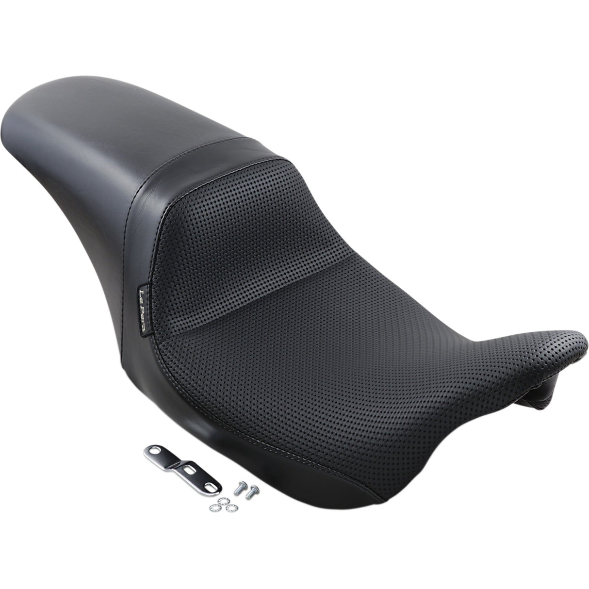 LePera Daytona Sport Seat Basketweave Black - LK-557BW For Harley Touring 2008-2023