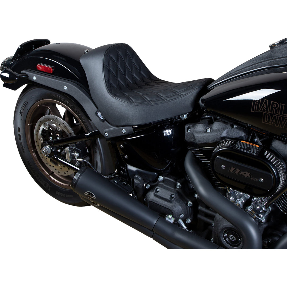 Drag Specialties Seat For Harley Softail Low Rider 2018-2023
