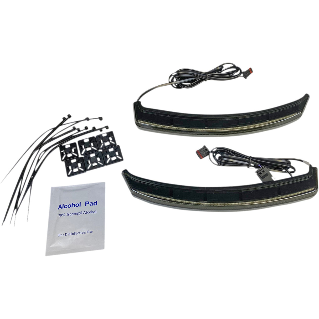 CUSTOM DYNAMICS 2040-2727 CD-INDBAG-INT-S LED Saddle Bag Lights Saddlebag Lights - Smoke