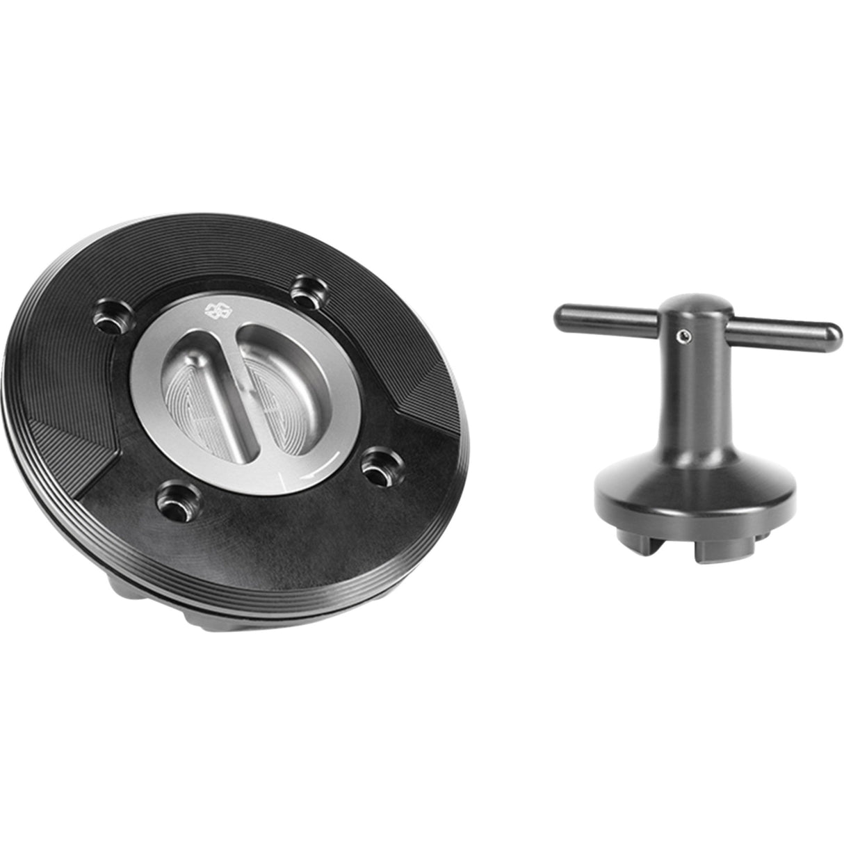 GILLES TOOLING 0703-0925 FCAP-04-B FCAP Fuel Filler Cap Fuel Filler Cap - Black - Kawasaki
