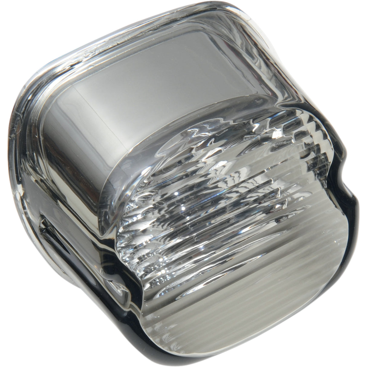Drag Specialties Laydown Taillight Lens With No Tag Window Smoke For Harley Motorcycles 1999-2003