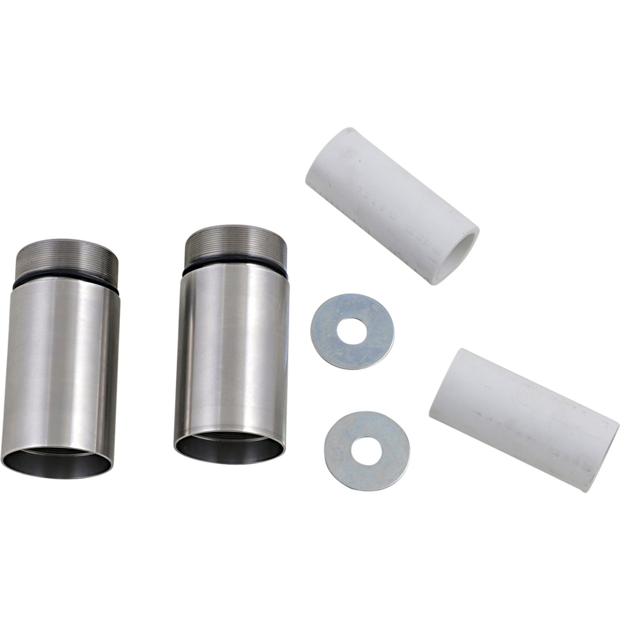 CYCLE VISIONS 0404-0546 CV7113 Fork Tube Extensions 49 mm - extends +3" - chrome