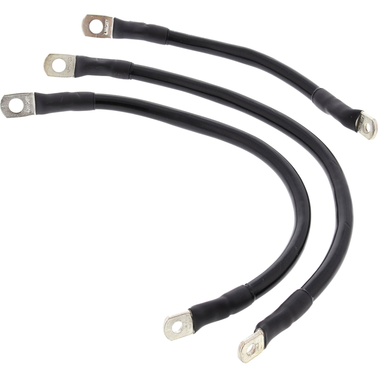 ALL Balls Battery Cable Kit Black - 79-3009-1 For Harley Touring 1993-2008