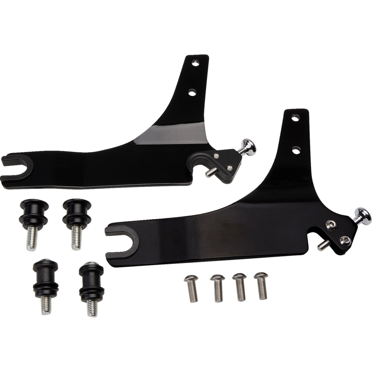 COBRA 1501-0612 602-2009B Detachable Backrest Kit - 14" - Black - FXLR