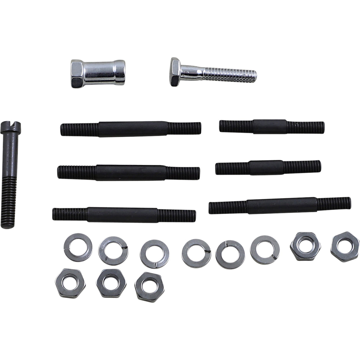 Colony Oil Pump Mounting Hardware Chrome - 8740-19 For Harley Touring 1936-1967